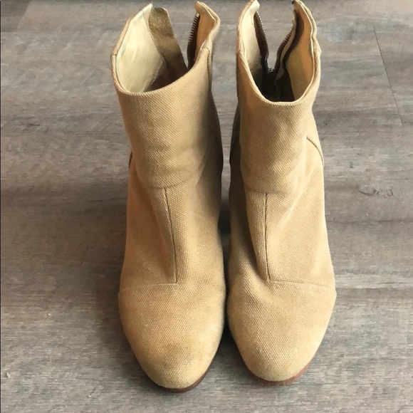 Canvas rag & bone booties - Picture 1 of 8